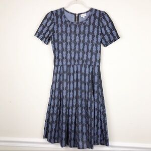 Lularoe 3/4 sleeve skater dress